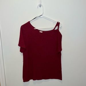 Jonesman One Shoulder Knit Top